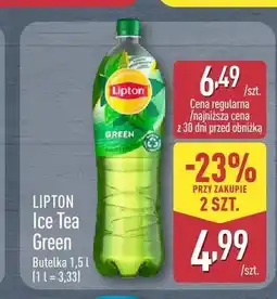 ALDI Napój herbaciany Lipton Ice Tea Green oferta