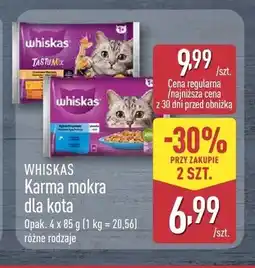 ALDI Karma mokra dla kota Whiskas Tasty Mix oferta