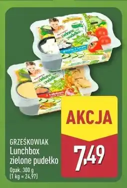 ALDI Lunchbox Grześkowiak Zielone Pudełko greckie z serem oferta