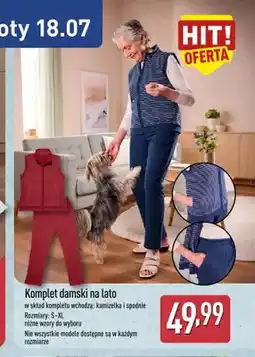 ALDI Komplet damski na lato oferta