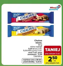 Carrefour Express Chałwa Wedel Królewska bakaliowa oferta