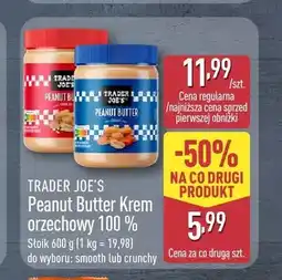ALDI Peanut Butter Crunchy Trader Joe's oferta