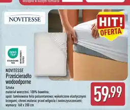 ALDI Prześcieradło wodoodporne Novitesse oferta
