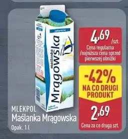 ALDI Maślanka Mrągowska Mlekpol oferta