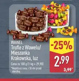ALDI Cukierki Trufle z Wawelu luz oferta