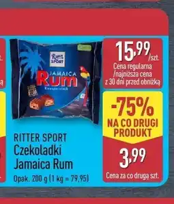 ALDI Czekoladki Ritter Sport Jamaica Rum oferta