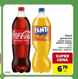 Carrefour Express Napój gazowany Fanta Orange oferta