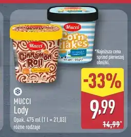 ALDI Lody Mucci Cinnamon Roll oferta