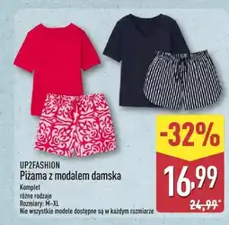 ALDI Piżama z modalem damska UP2FASHION oferta