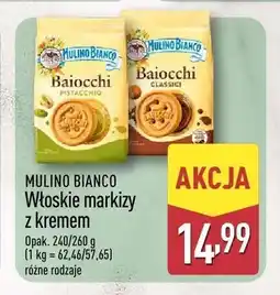 ALDI Włoskie markizy z kremem pistacjowym Mulino Bianco Baiocchi oferta
