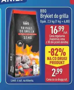 ALDI Brykiet do grilla BBQ oferta