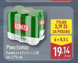 ALDI Piwo Łomża 6-pak oferta