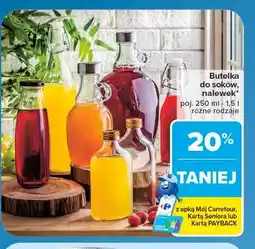 Carrefour Butelka do soków, nalewek oferta