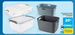 Carrefour Wszystkie pojemniki plastikowe, kosze na bieliznę oferta