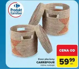 Carrefour Kosz pleciony CARREFOUR różne rodzaje oferta