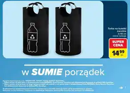 Carrefour Torba na butelki zwrotne różne rodzaje oferta