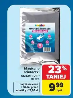 Carrefour Magiczne ściereczki SMARTEVER oferta