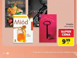 Carrefour Książka różne tytuły oferta