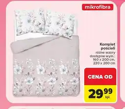 Carrefour Komplet pościeli z mikrofibry oferta