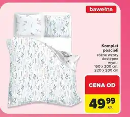 Carrefour Komplet pościeli bawełnianej oferta