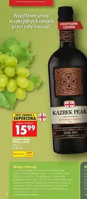 Biedronka Wino czerwone Kazbek Peak Red oferta