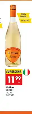 Biedronka Wino musujące Platino Secco oferta
