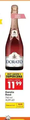 Biedronka Wino musujące słodkie różowe Dorato Rosé oferta