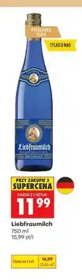 Biedronka Wino białe półsłodkie Palatium Liebfraumilch oferta