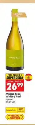Biedronka Wino wytrawne białe Mucho Más White oferta