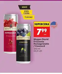 Biedronka Wino musujące Mogen David Frizzante Pomegranate oferta