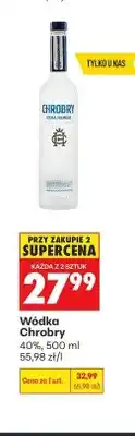 Biedronka Wódka Chrobry oferta