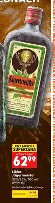 Biedronka Likier Jägermeister Limited Retro Edition oferta