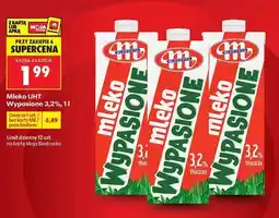 Biedronka Mleko UHT Mlekovita Wypasione 3,2% oferta
