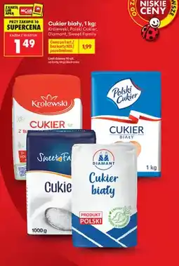 Biedronka Cukier biały Królewski oferta