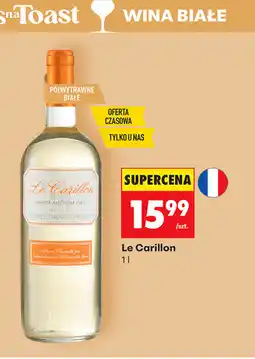 Biedronka Le Carillon White Medium Dry oferta