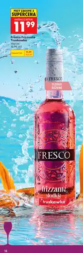 Biedronka Fresco Frizzante Truskawka oferta