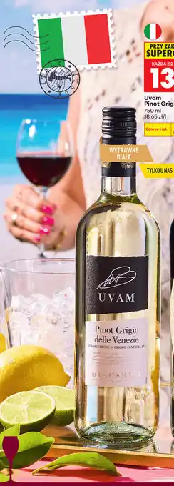 Biedronka Uvam Pinot Grigio oferta