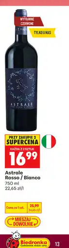 Biedronka Astrale Rosso / Bianco oferta