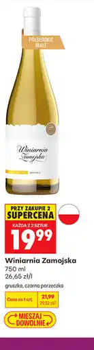 Biedronka Winiarnia Zamojska Gruszka / Czarna Porzeczka oferta