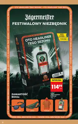 Biedronka Likier Jägermeister Festival oferta
