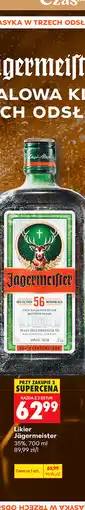 Biedronka Likier Jägermeister 35% oferta