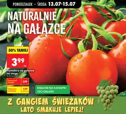 Biedronka Pomidory na gałązce na wagę oferta