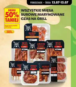 Biedronka Wszystkie mięsa surowe marynowane Czas na Grill oferta