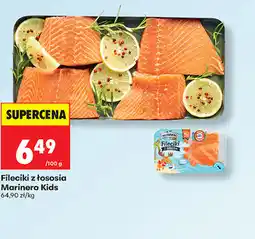 Biedronka Fileciki z łososia Marinero Kids oferta