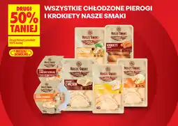 Biedronka Wszystkie chłodzone pierogi i krokiety Nasze Smaki oferta