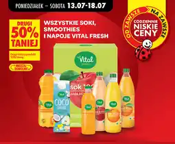 Biedronka Wszystkie soki, smoothies i napoje Vital Fresh oferta