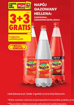 Biedronka Napój gazowany Hellena oferta