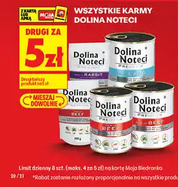 Biedronka Wszystkie karmy Dolina Noteci oferta
