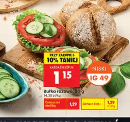 Biedronka Bułka razowa oferta