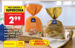 Biedronka Chleb wiejski, 500 g lub Chleb Złoty Łan, 400 g oferta